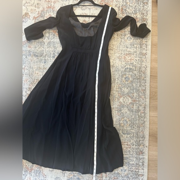 Giorgio Armani Le Collezioni Long Sleeve Vintage Black Dress Goth Witchy 6 - Picture 11 of 11